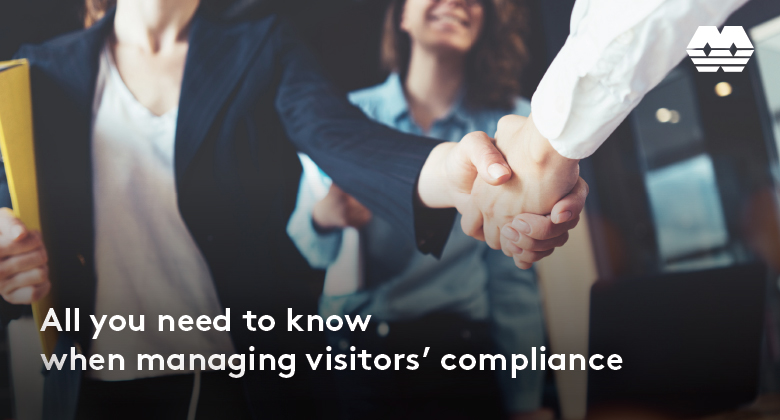 Managing visitors’ compliance