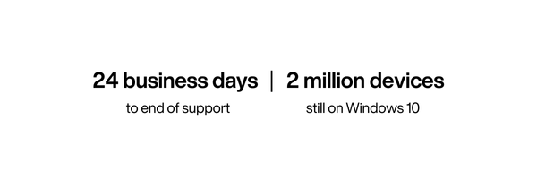 25 days to EOS
